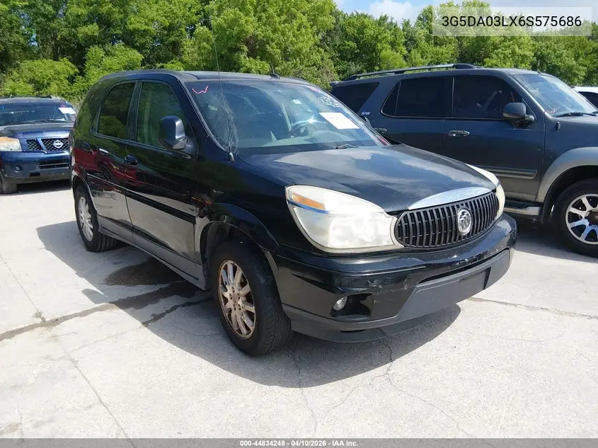 2006 Buick Rendezvous Cx VIN: 3G5DA03LX6S575686 Lot: 44834248
