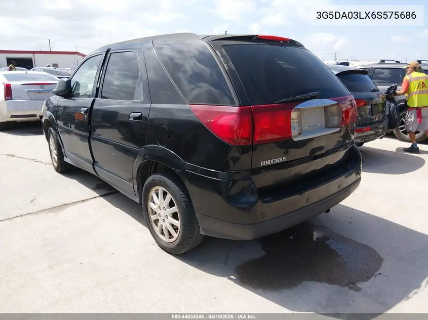 2006 Buick Rendezvous Cx VIN: 3G5DA03LX6S575686 Lot: 44834248