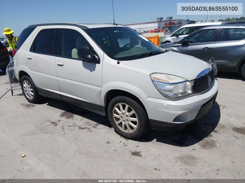 2006 Buick Rendezvous Cx VIN: 3G5DA03L86S555100 Lot: 45107192