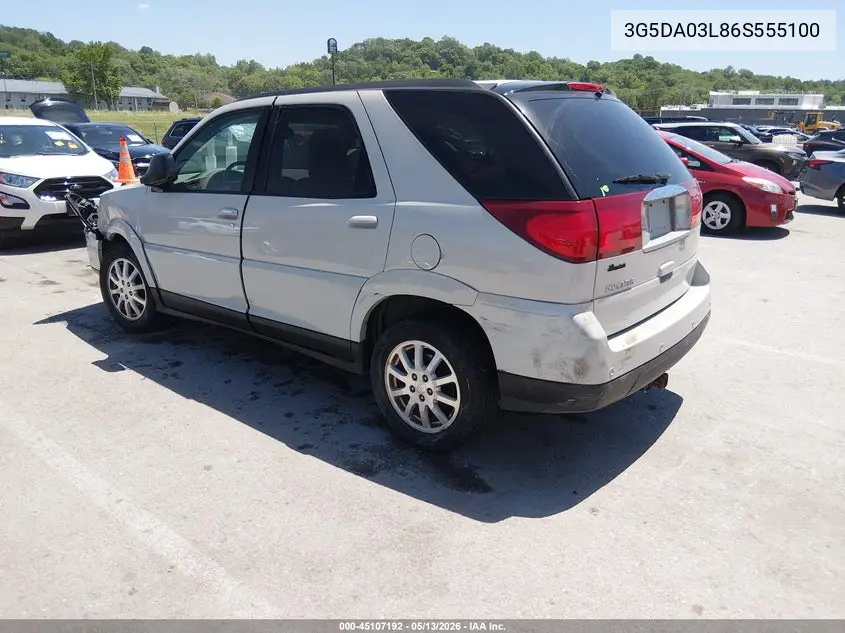 2006 Buick Rendezvous Cx VIN: 3G5DA03L86S555100 Lot: 45107192