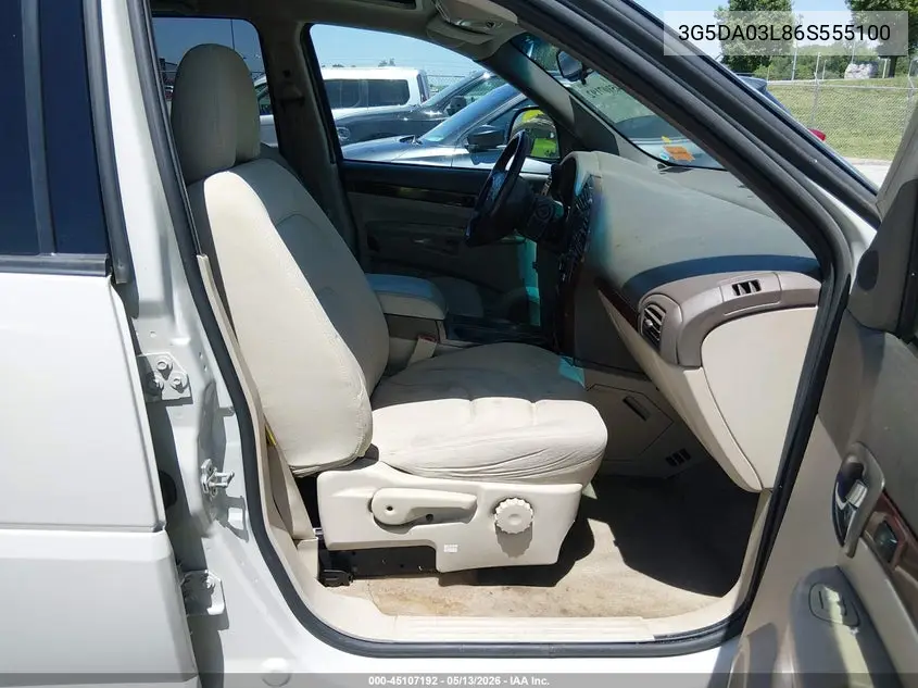 2006 Buick Rendezvous Cx VIN: 3G5DA03L86S555100 Lot: 45107192