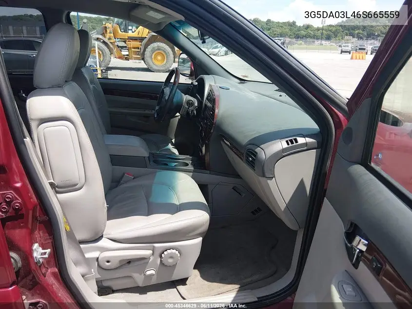 2006 Buick Rendezvous Cx VIN: 3G5DA03L46S665559 Lot: 45346629