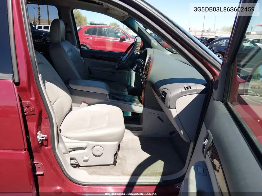 2006 Buick Rendezvous Cx VIN: 3G5DB03L86S602459 Lot: 45413334