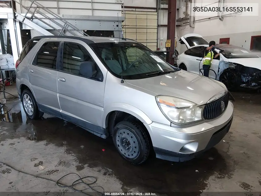 2006 Buick Rendezvous Cx VIN: 3G5DA03L16S553141 Lot: 45554726