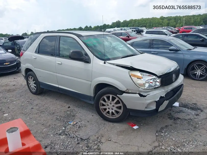 2006 Buick Rendezvous Cx VIN: 3G5DA03L76S588573 Lot: 45607273