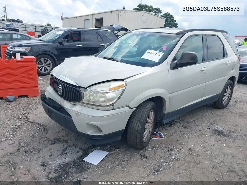 2006 Buick Rendezvous Cx VIN: 3G5DA03L76S588573 Lot: 45607273
