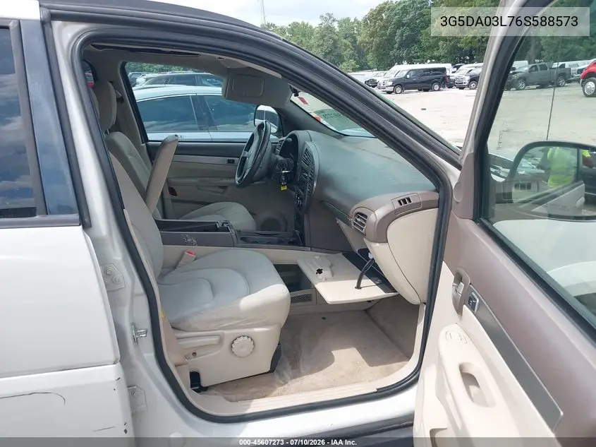 2006 Buick Rendezvous Cx VIN: 3G5DA03L76S588573 Lot: 45607273