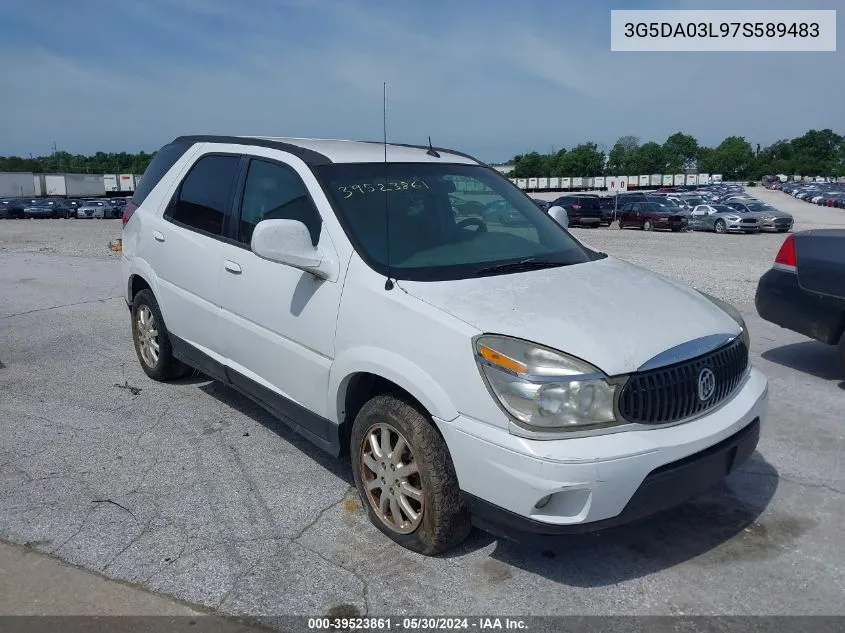 2007 Buick Rendezvous Cxl VIN: 3G5DA03L97S589483 Lot: 39523861