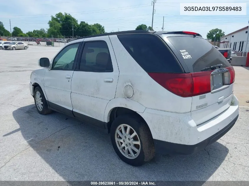 2007 Buick Rendezvous Cxl VIN: 3G5DA03L97S589483 Lot: 39523861