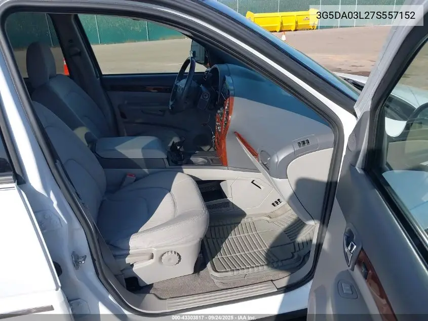 2007 Buick Rendezvous Cx VIN: 3G5DA03L27S557152 Lot: 43303817