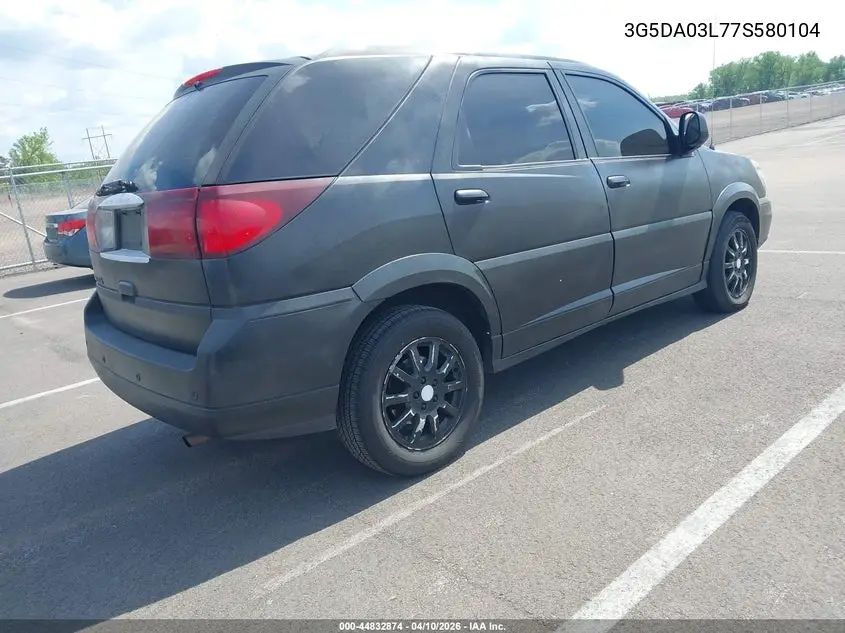 2007 Buick Rendezvous Cx VIN: 3G5DA03L77S580104 Lot: 44832874