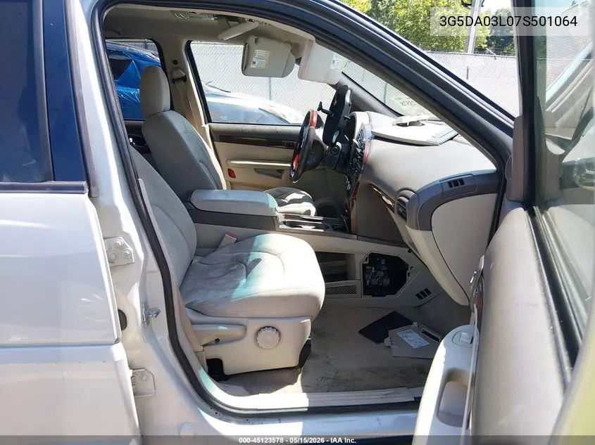 2007 Buick Rendezvous Cx VIN: 3G5DA03L07S501064 Lot: 45123578
