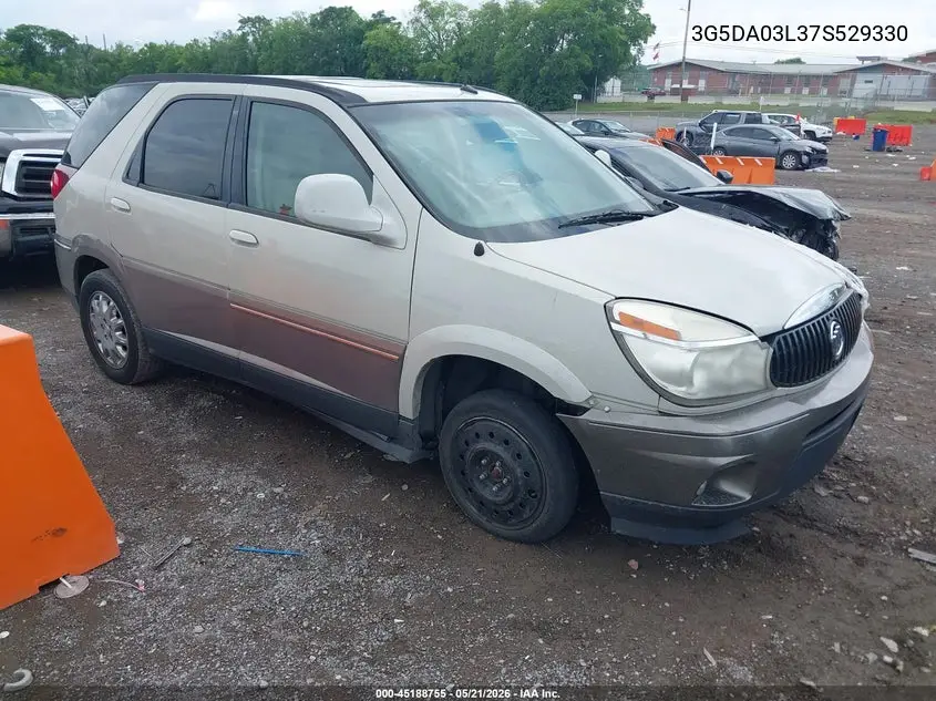 2007 Buick Rendezvous Cxl VIN: 3G5DA03L37S529330 Lot: 45188755