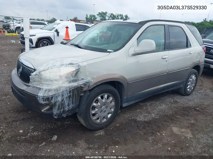 2007 Buick Rendezvous Cxl VIN: 3G5DA03L37S529330 Lot: 45188755