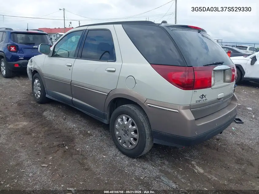 2007 Buick Rendezvous Cxl VIN: 3G5DA03L37S529330 Lot: 45188755