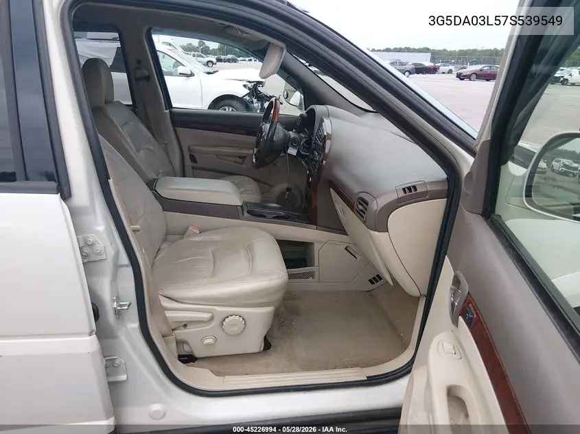 2007 Buick Rendezvous Cxl VIN: 3G5DA03L57S539549 Lot: 45226994