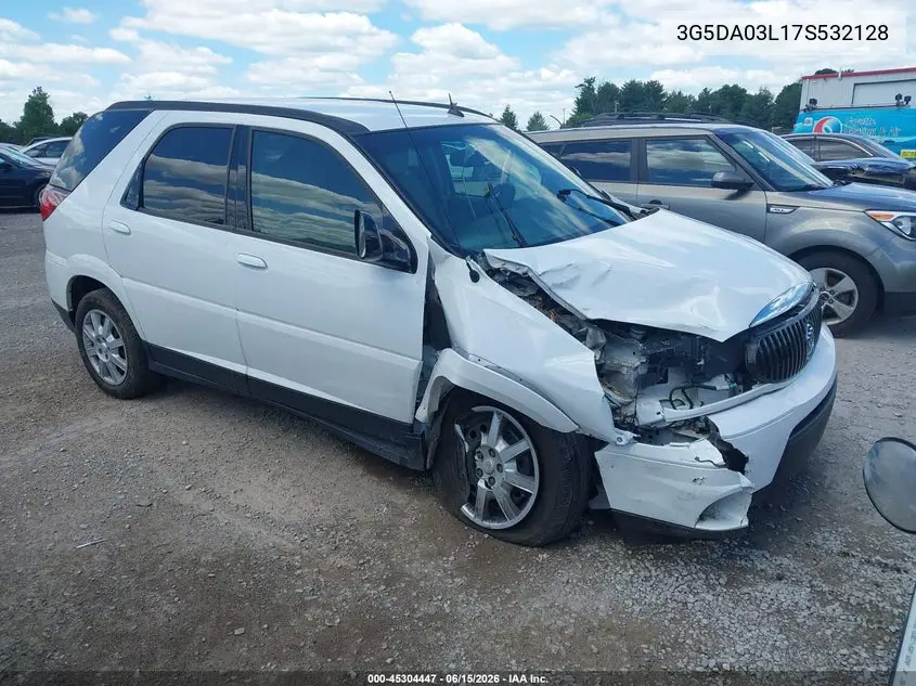 2007 Buick Rendezvous Cx VIN: 3G5DA03L17S532128 Lot: 45304447