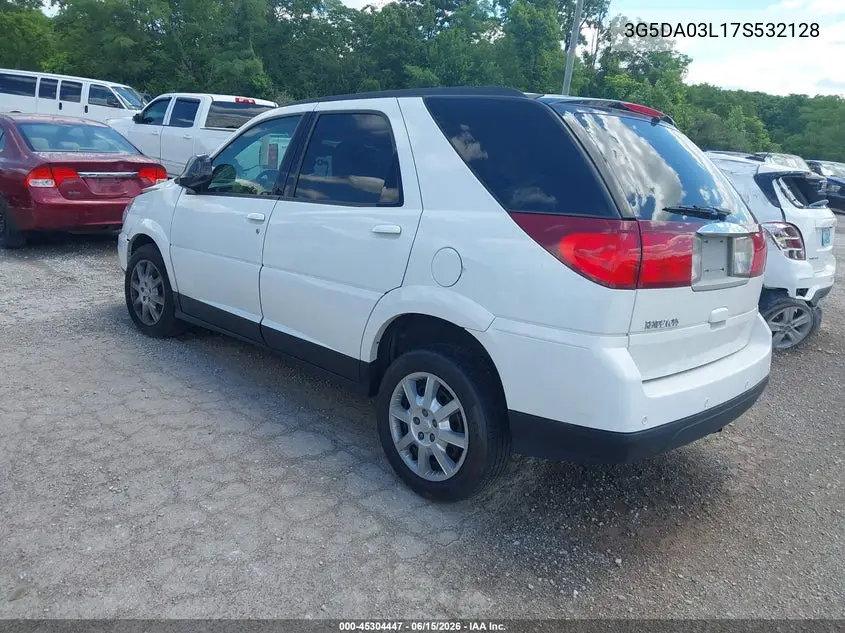 2007 Buick Rendezvous Cx VIN: 3G5DA03L17S532128 Lot: 45304447