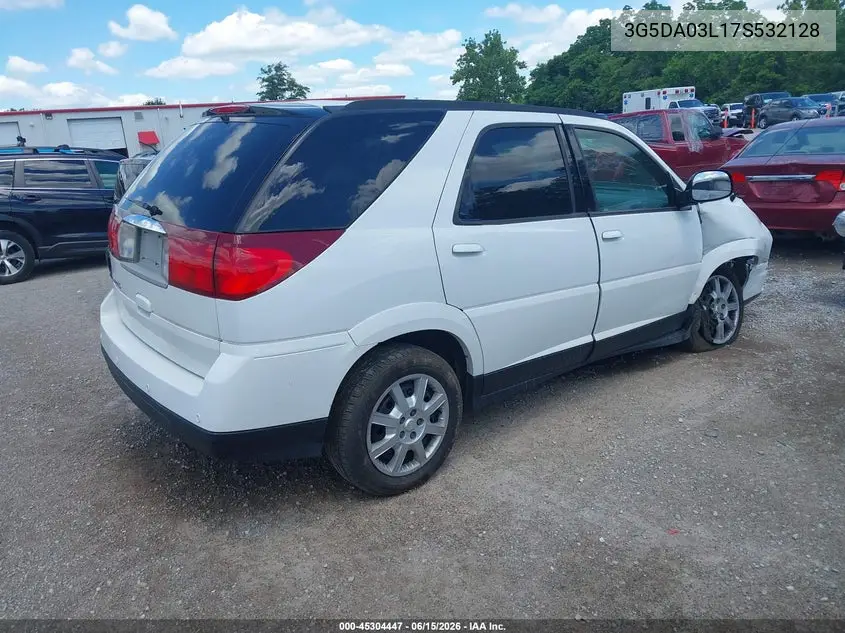 2007 Buick Rendezvous Cx VIN: 3G5DA03L17S532128 Lot: 45304447