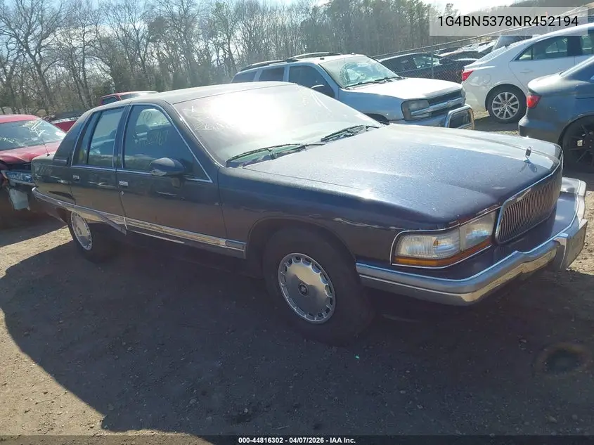 1992 Buick Roadmaster VIN: 1G4BN5378NR452194 Lot: 44816302