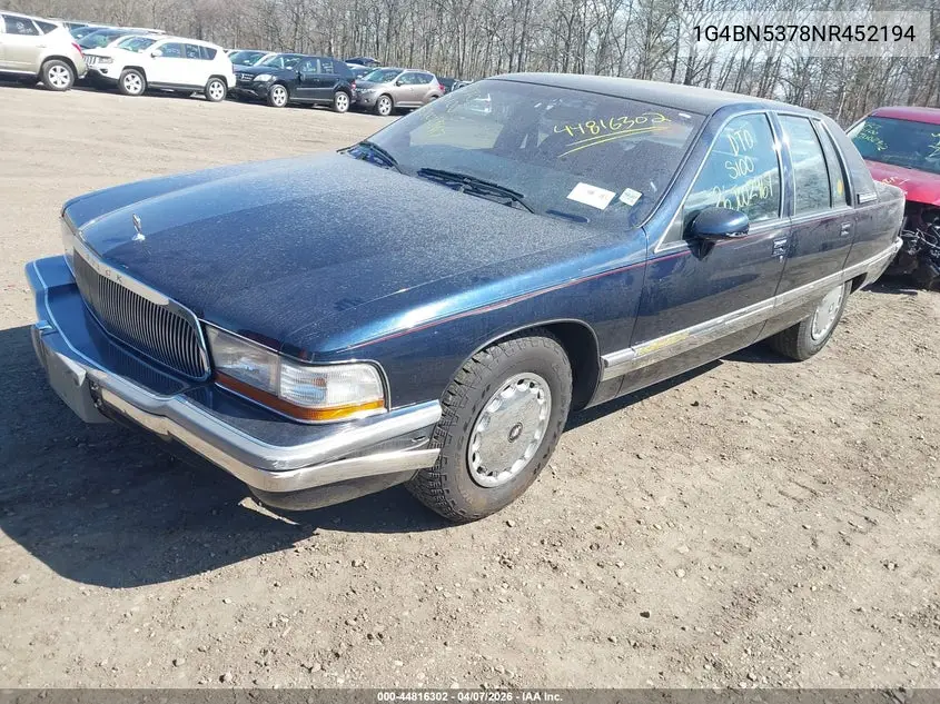 1992 Buick Roadmaster VIN: 1G4BN5378NR452194 Lot: 44816302