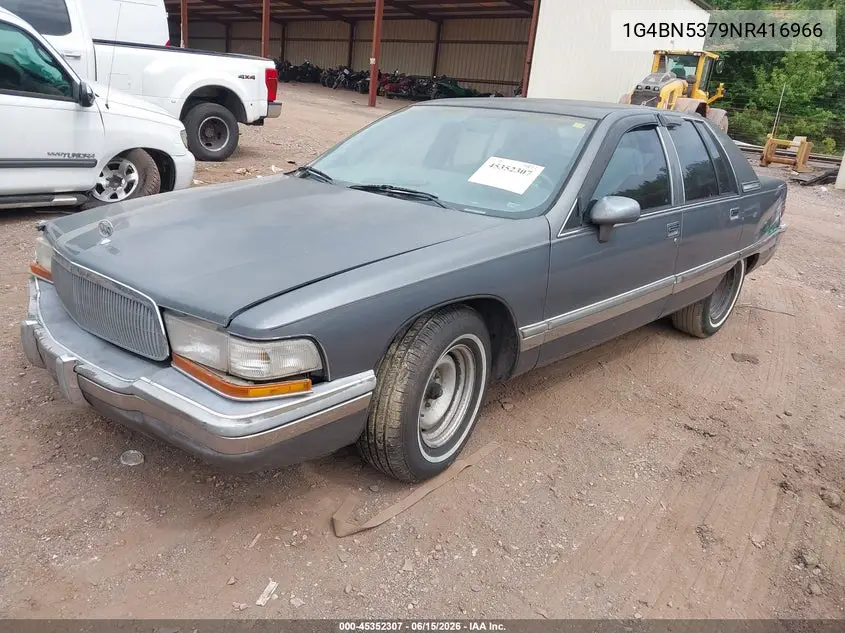 1992 Buick Roadmaster VIN: 1G4BN5379NR416966 Lot: 45352307