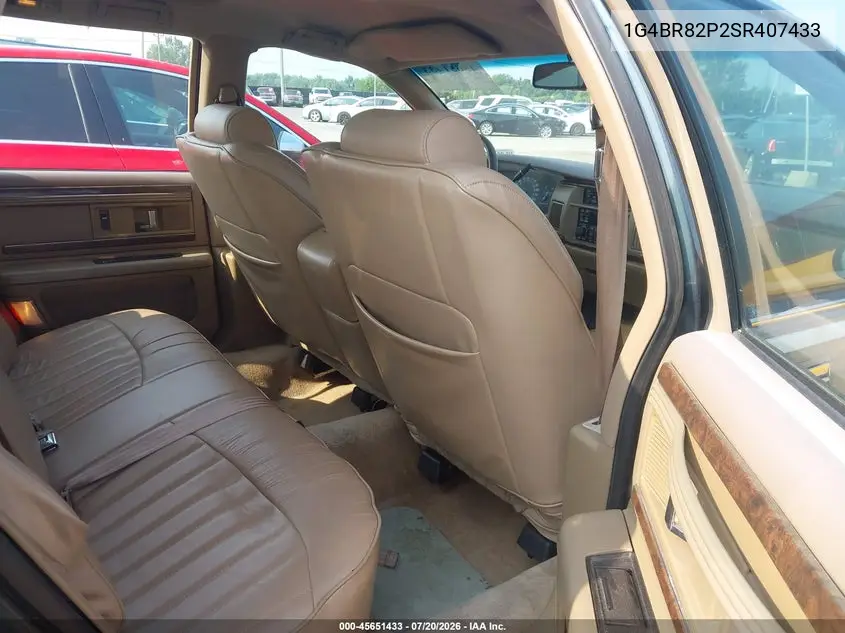1995 Buick Roadmaster Estate VIN: 1G4BR82P2SR407433 Lot: 45651433