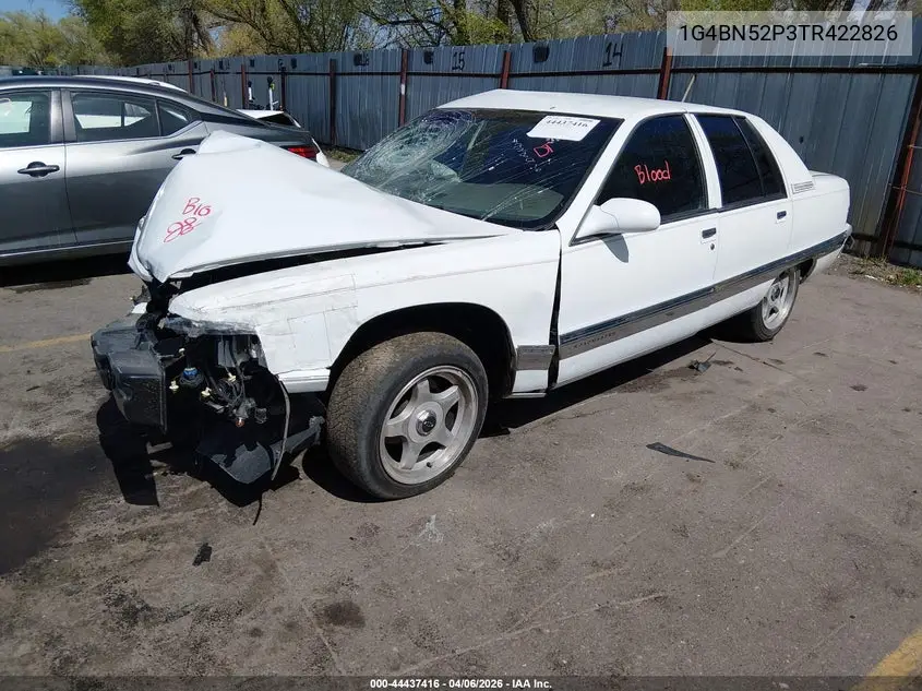 1996 Buick Roadmaster VIN: 1G4BN52P3TR422826 Lot: 44437416