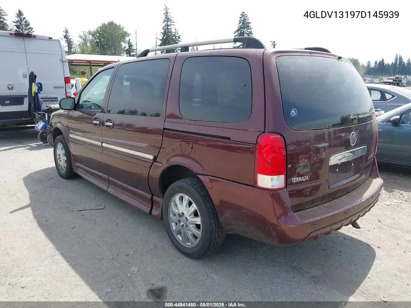 2007 Buick Terraza Cxl VIN: 4GLDV13197D145939 Lot: 44941480