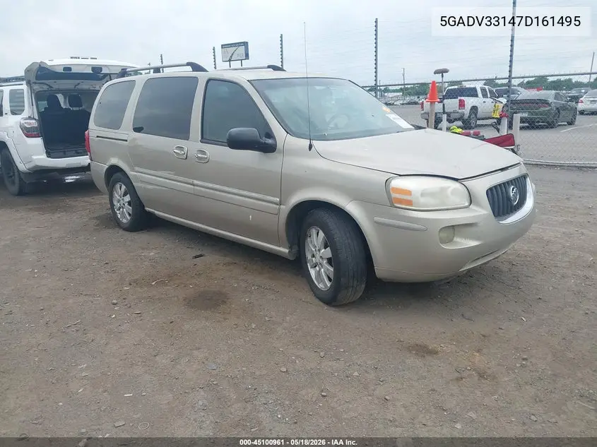 2007 Buick Terraza Cxl VIN: 5GADV33147D161495 Lot: 45100961