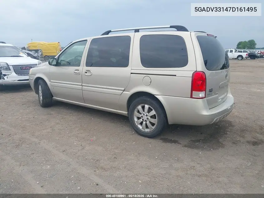 2007 Buick Terraza Cxl VIN: 5GADV33147D161495 Lot: 45100961