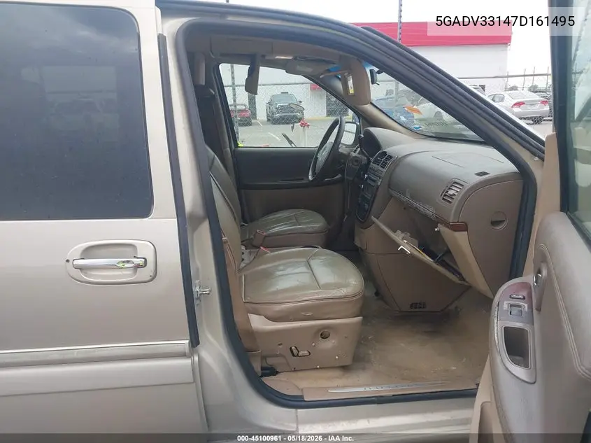 2007 Buick Terraza Cxl VIN: 5GADV33147D161495 Lot: 45100961