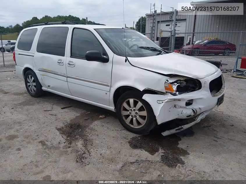 2007 Buick Terraza Cx Plus VIN: 5GADV23157D168207 Lot: 45198875