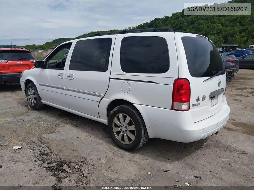 2007 Buick Terraza Cx Plus VIN: 5GADV23157D168207 Lot: 45198875