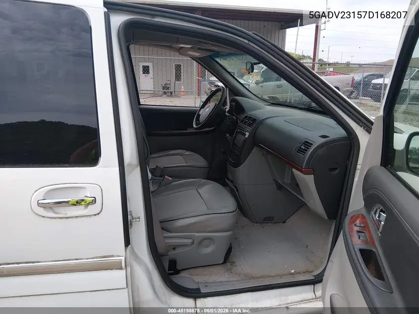 2007 Buick Terraza Cx Plus VIN: 5GADV23157D168207 Lot: 45198875