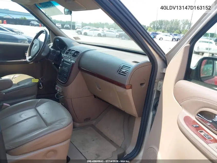 2007 Buick Terraza Cxl VIN: 4GLDV13147D163152 Lot: 45605643
