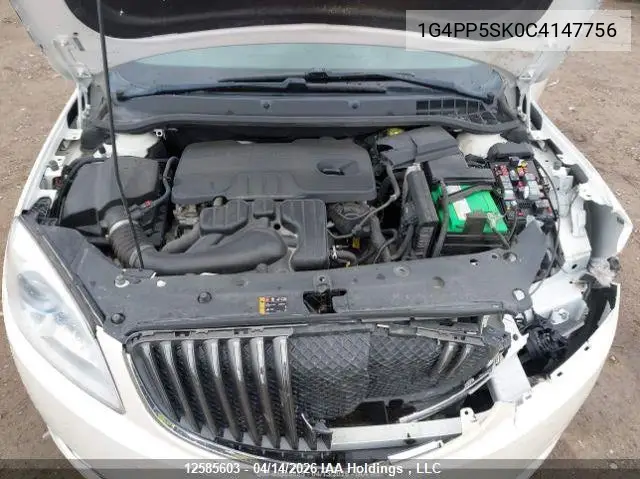 2012 Buick Verano VIN: 1G4PP5SK0C4147756 Lot: 12585603