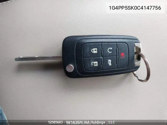 2012 Buick Verano VIN: 1G4PP5SK0C4147756 Lot: 12585603