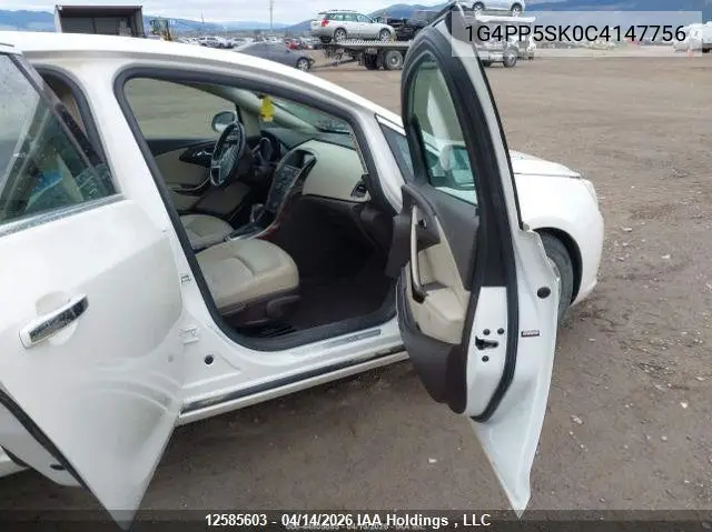 2012 Buick Verano VIN: 1G4PP5SK0C4147756 Lot: 12585603