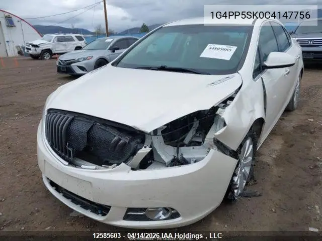 2012 Buick Verano VIN: 1G4PP5SK0C4147756 Lot: 12585603