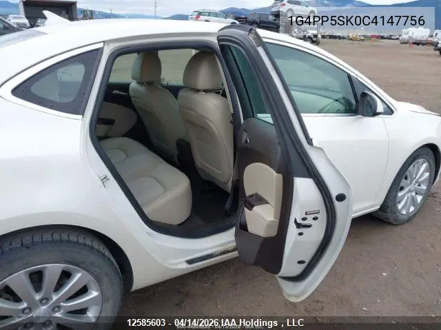 2012 Buick Verano VIN: 1G4PP5SK0C4147756 Lot: 12585603
