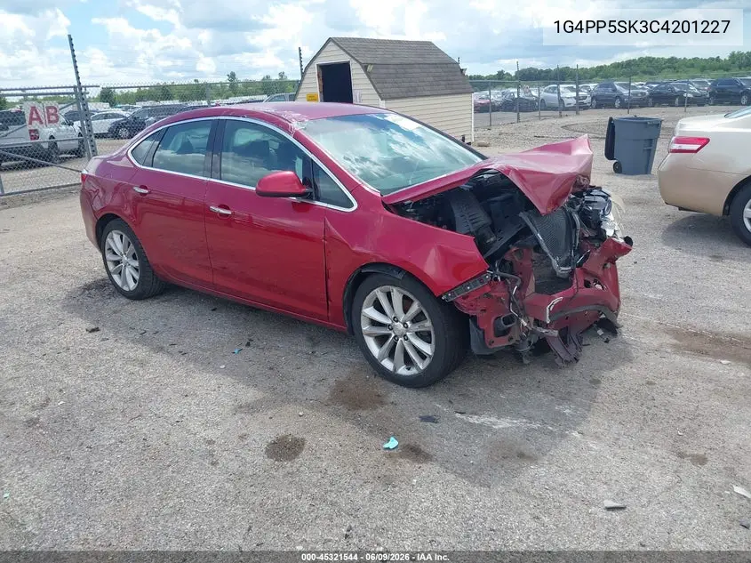 2012 Buick Verano VIN: 1G4PP5SK3C4201227 Lot: 45321544