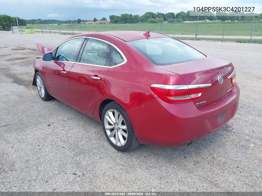 2012 Buick Verano VIN: 1G4PP5SK3C4201227 Lot: 45321544