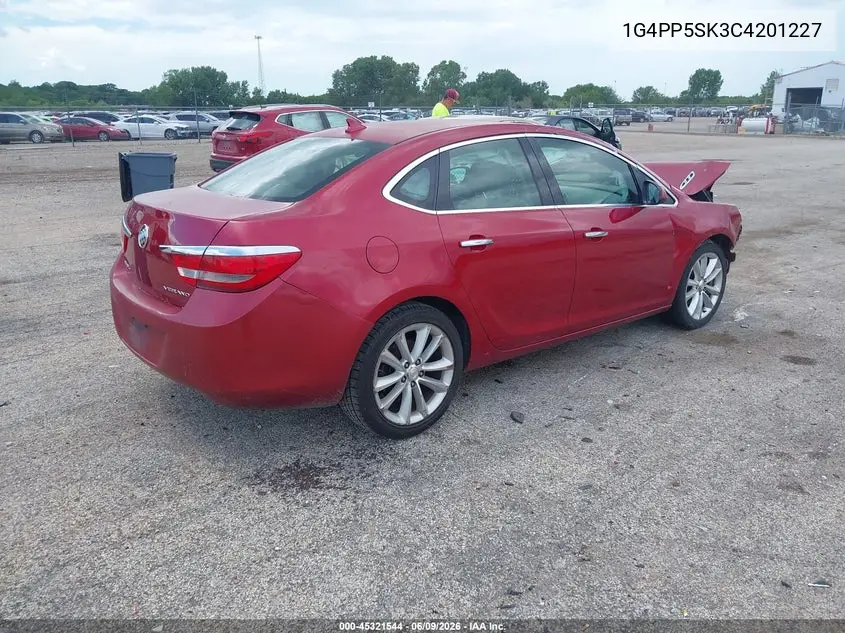 2012 Buick Verano VIN: 1G4PP5SK3C4201227 Lot: 45321544