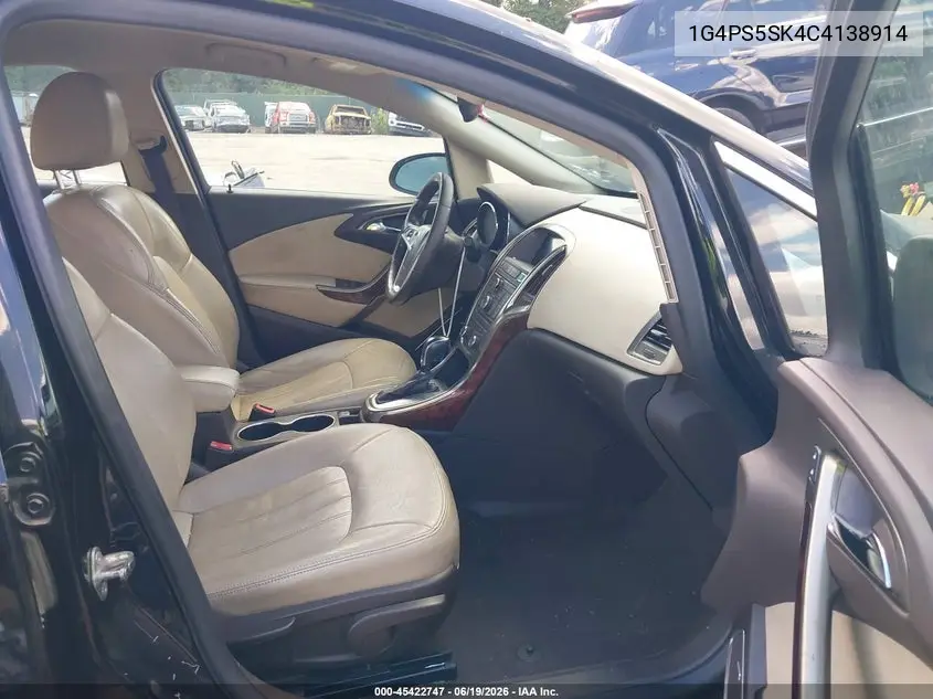 2012 Buick Verano Leather Group VIN: 1G4PS5SK4C4138914 Lot: 45422747