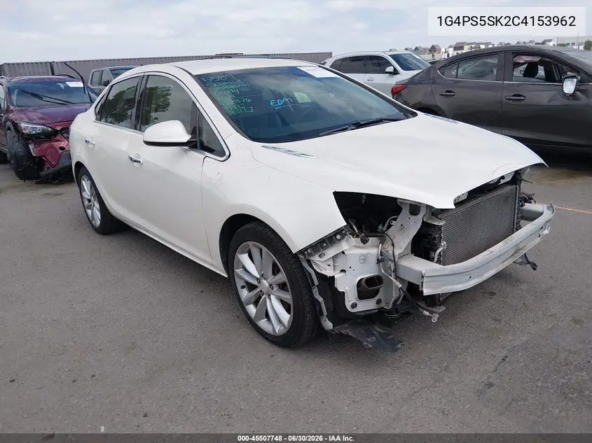 2012 Buick Verano Leather Group VIN: 1G4PS5SK2C4153962 Lot: 45507748