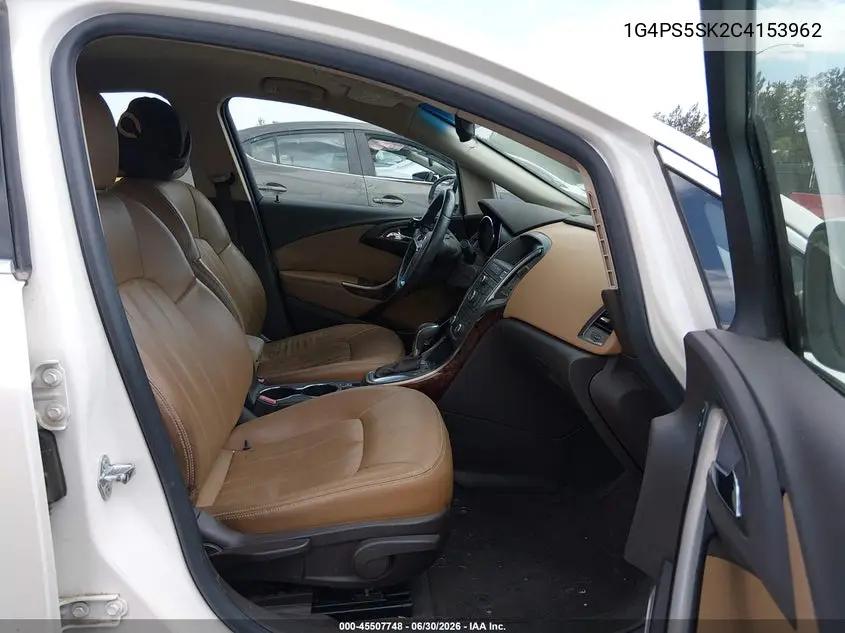 2012 Buick Verano Leather Group VIN: 1G4PS5SK2C4153962 Lot: 45507748