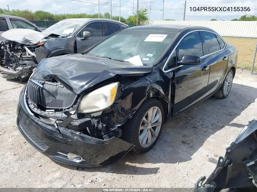 2012 Buick Verano Convenience Group VIN: 1G4PR5SKXC4155356 Lot: 45526588