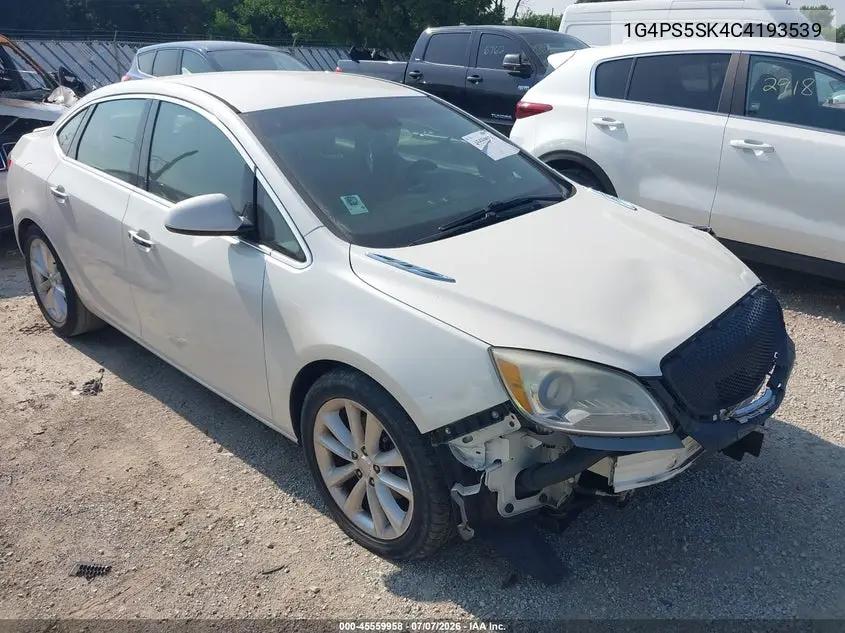 2012 Buick Verano Leather Group VIN: 1G4PS5SK4C4193539 Lot: 45559958