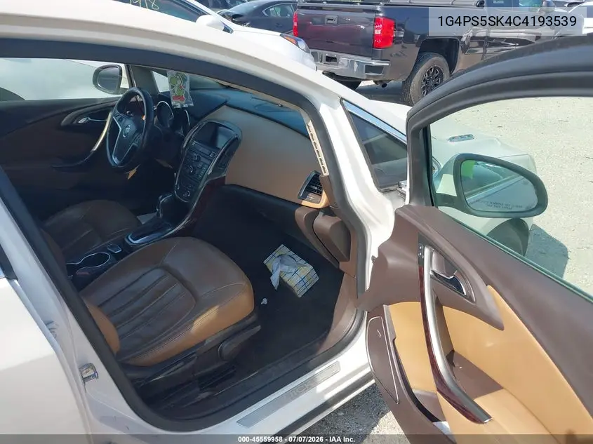 2012 Buick Verano Leather Group VIN: 1G4PS5SK4C4193539 Lot: 45559958
